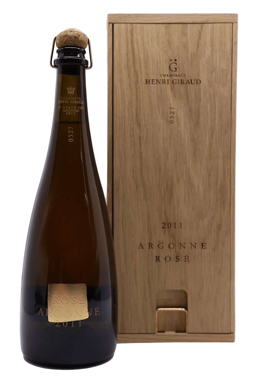 2011 Henri Giraud Argonne Rose Ay Grand Cru Brut OWC1