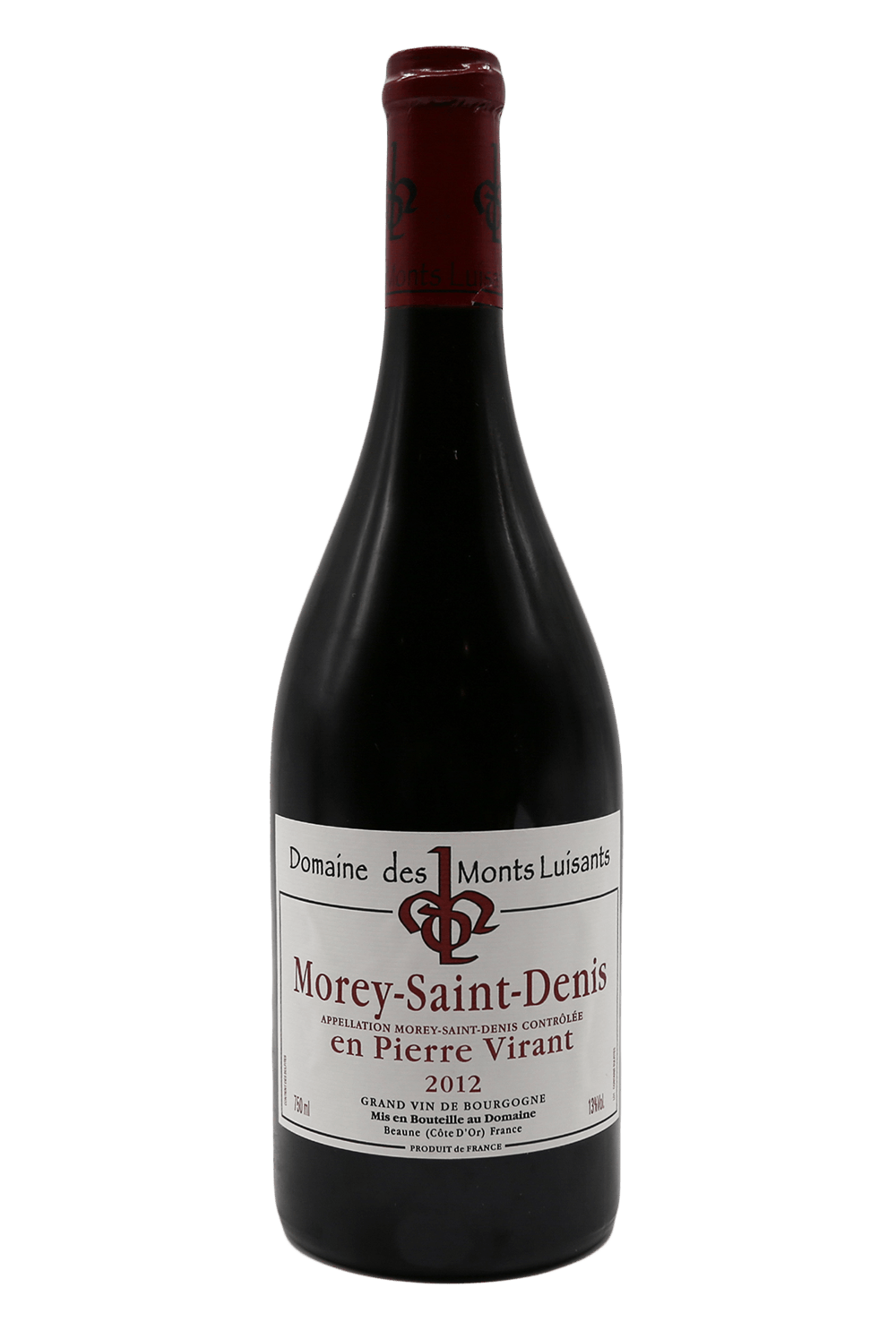 2012 Domaine Des Monts Luisants Morey Saint Denis En Pierre Virant