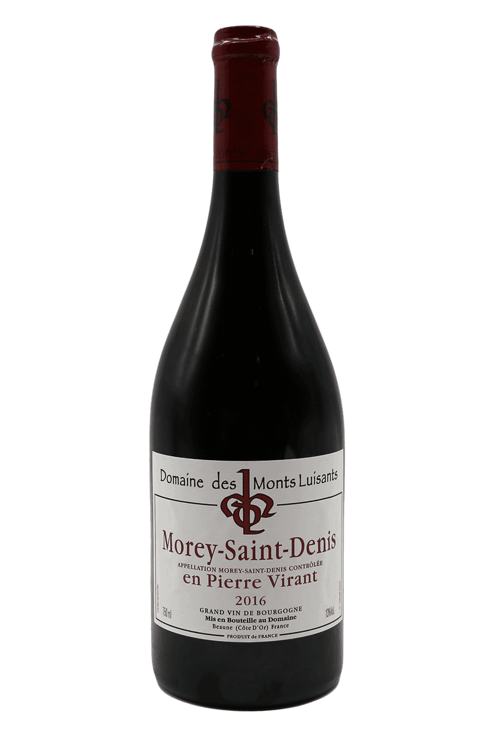 2016 Domaine Des Monts Luisants Morey Saint Denis En Pierre Virant