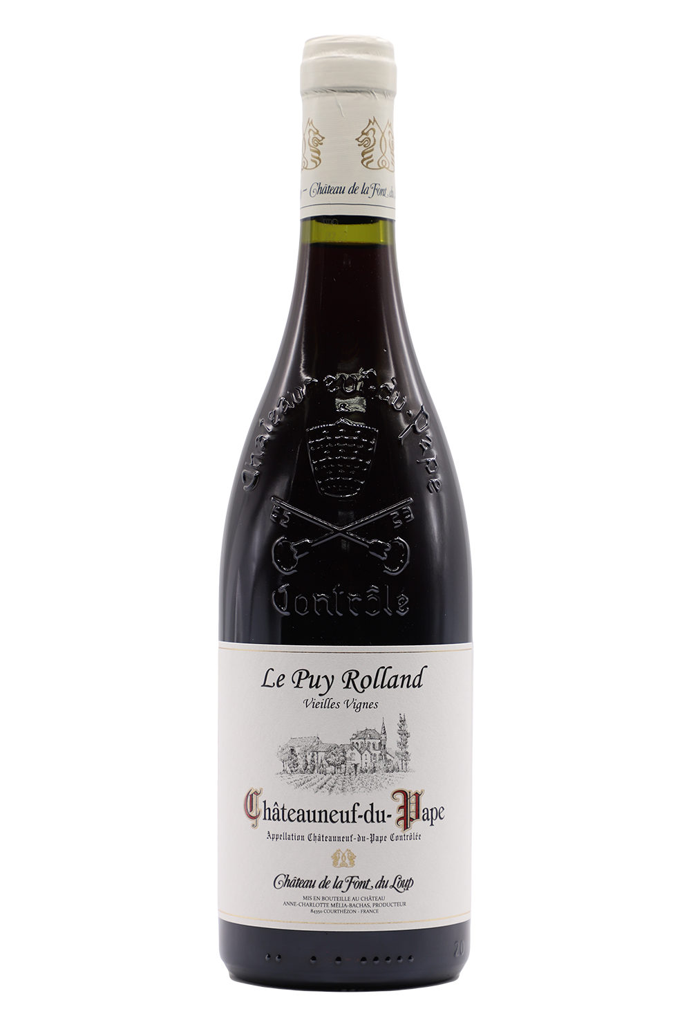 2016 Chateau De La Font Du Loup Chateauneuf Du Pape Le Puy Rolland Vieilles Vignes