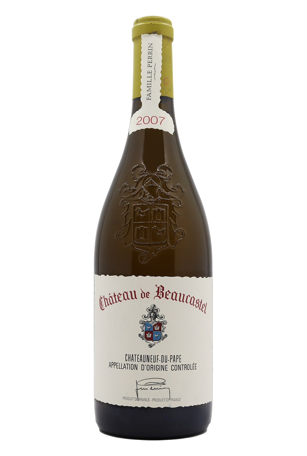 2007 Chateau De Beaucastel Chateauneuf Du Pape Blanc