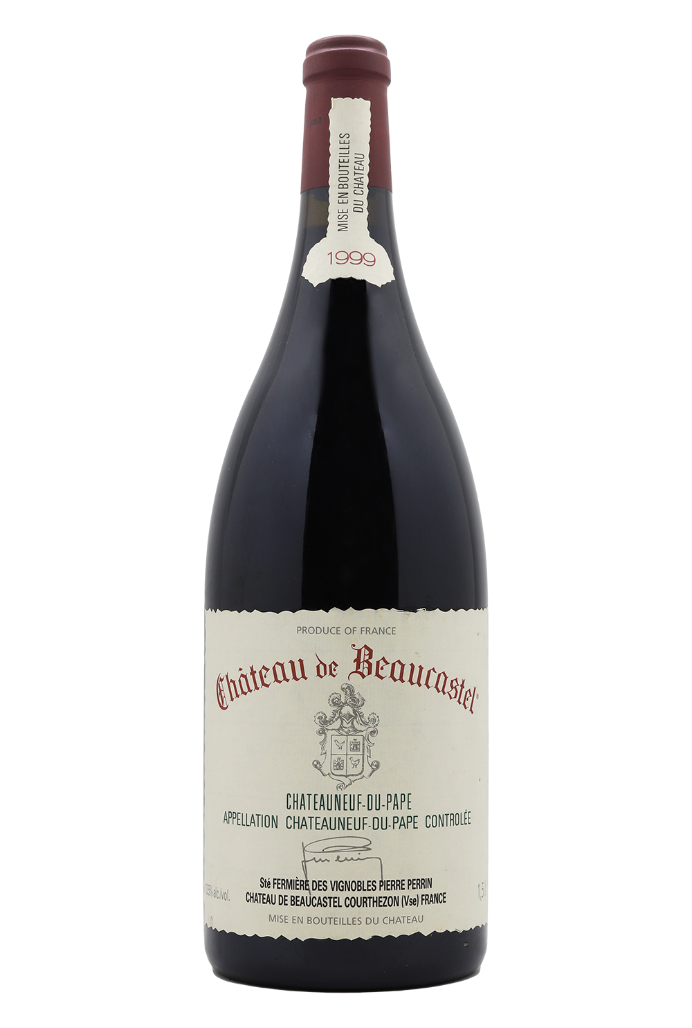 1999 Chateau De Beaucastel Chateauneuf Du Pape Magnum