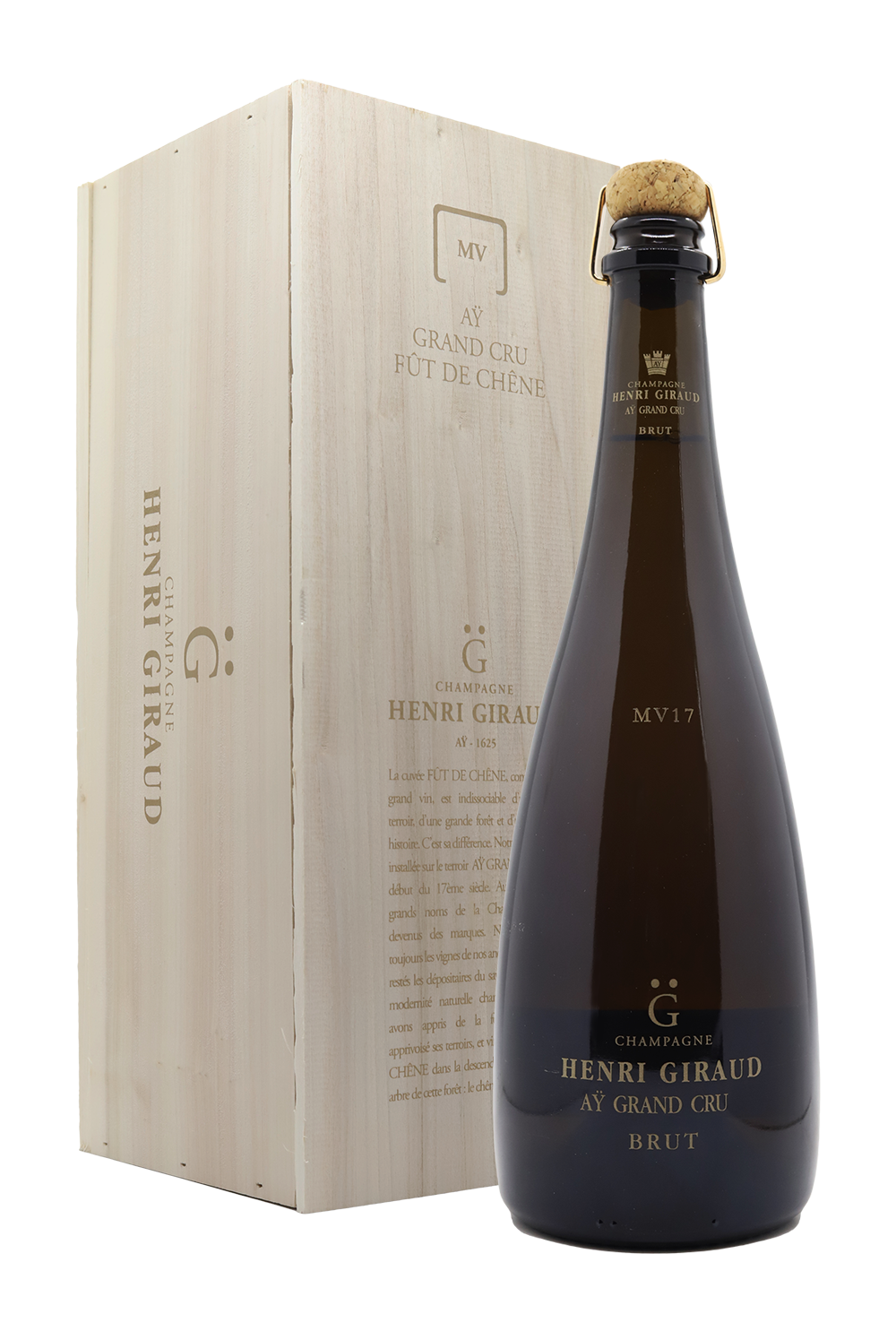 NV Henri Giraud Fut De Chene MV17 AY Grand Cru Brut