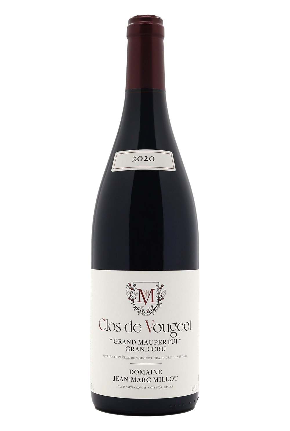 2020 Domaine Jean-Marc Millot Clos de Vougeot Grand Cru Grand Maupertui