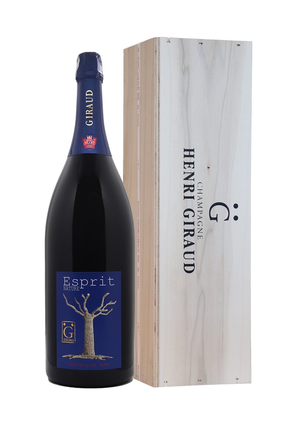 NV Henri Giraud Cuvee Esprit Nature Brut 3L OWC1