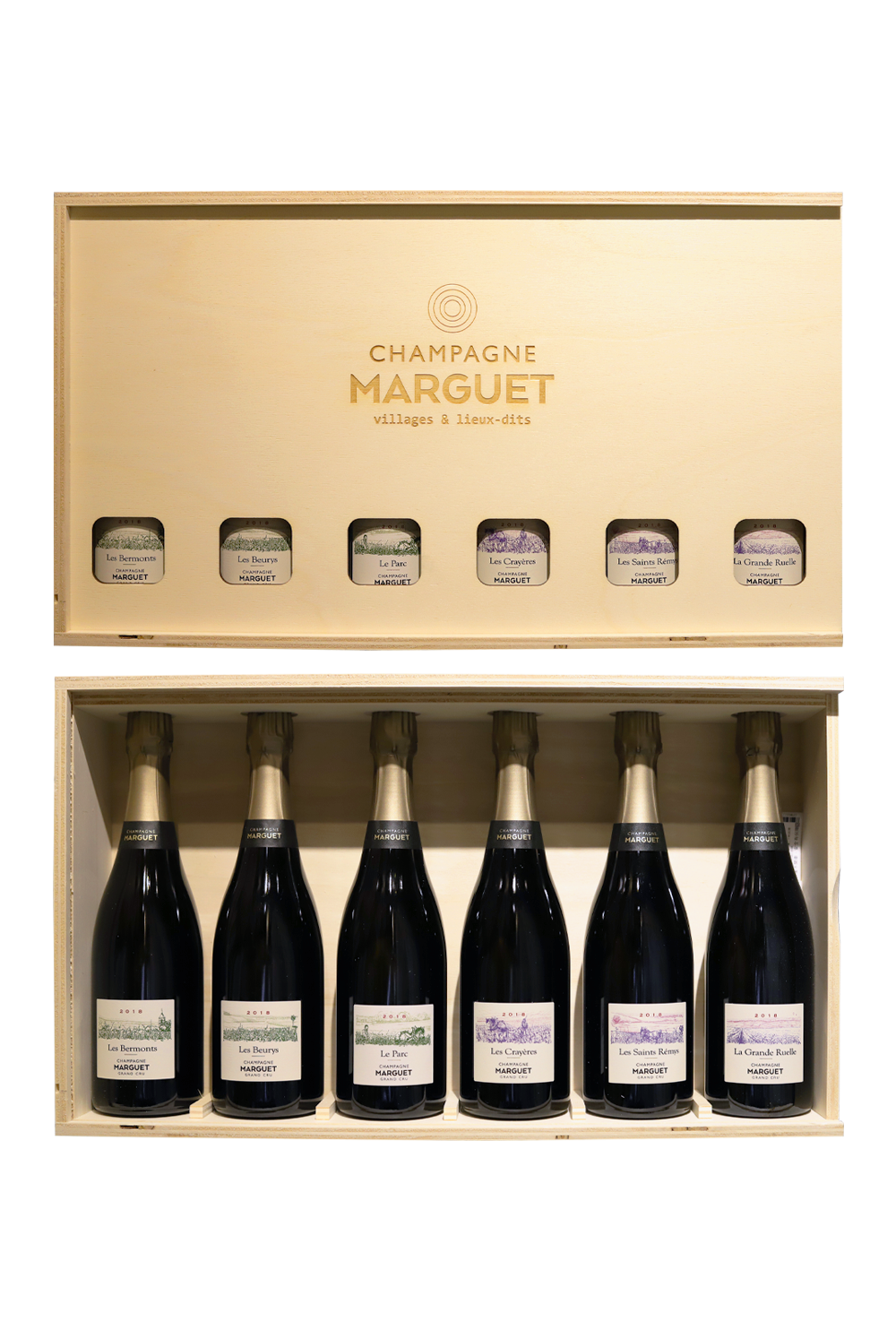 2018 Marguet Ambonnay's Lieux-Dits Grand Cru Brut Nature Assortissement