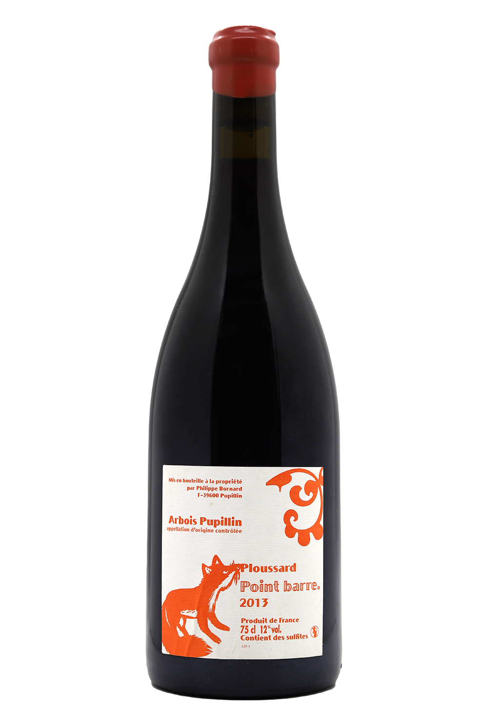 2013 Annie et Philippe Bornard Cotes Du Jura Point Barre Ploussard Rouge