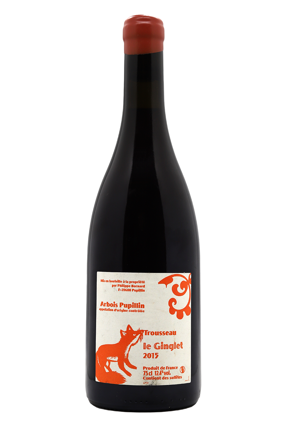 2015 Annie Et Philippe Bornard Arbois-Pupillin Le Ginglet Trousseau Jura Rouge