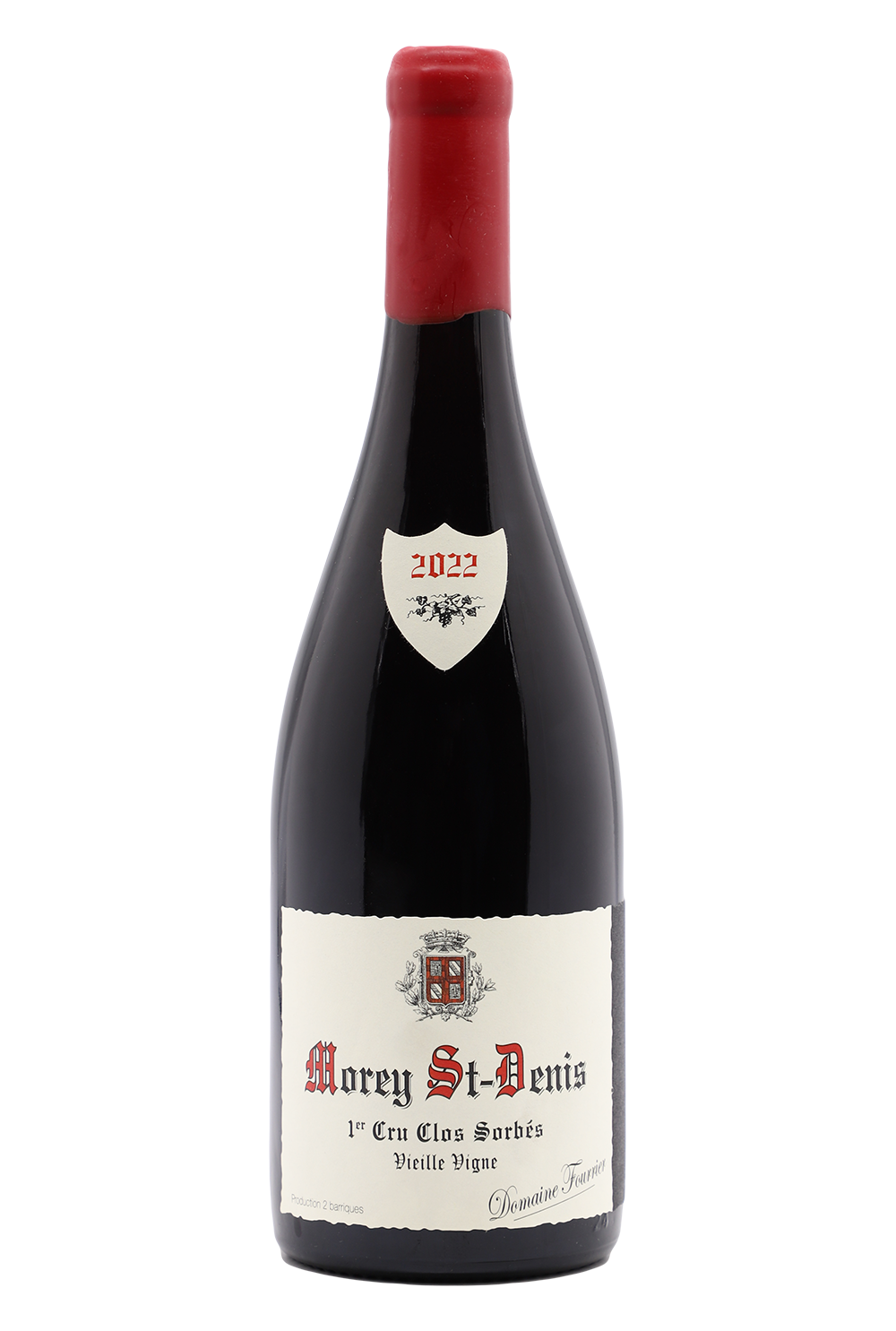 2022 Domaine Fourrier Morey-Saint-Denis 1er Cru Clos Sorbes Vieilles Vignes