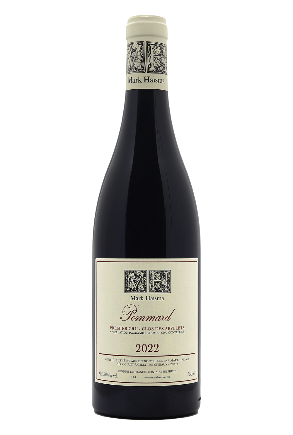 2022 Mark Haisma Pommard 1er Cru Clos des Arvelets