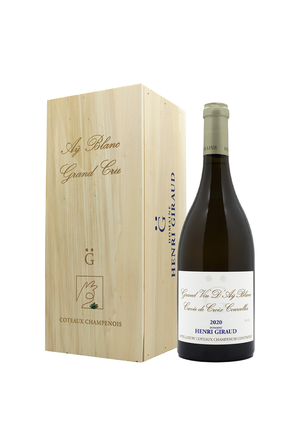 2020 Henri Giraud Coteaux Champenois Cuvee Croix de Courcelles Ay Grand Cru Blanc Gift Box