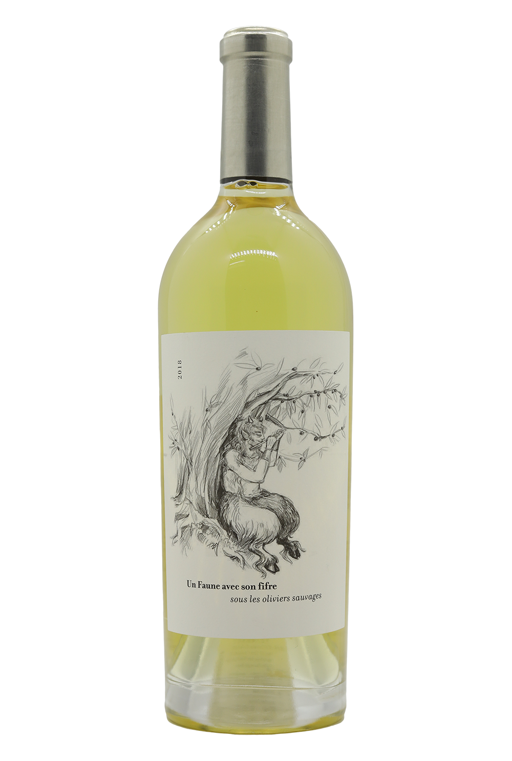 2018 Domaine du Clos des Fees Un Faune Avec Son Fifre Sous Les Oliviers Sauvages Blanc