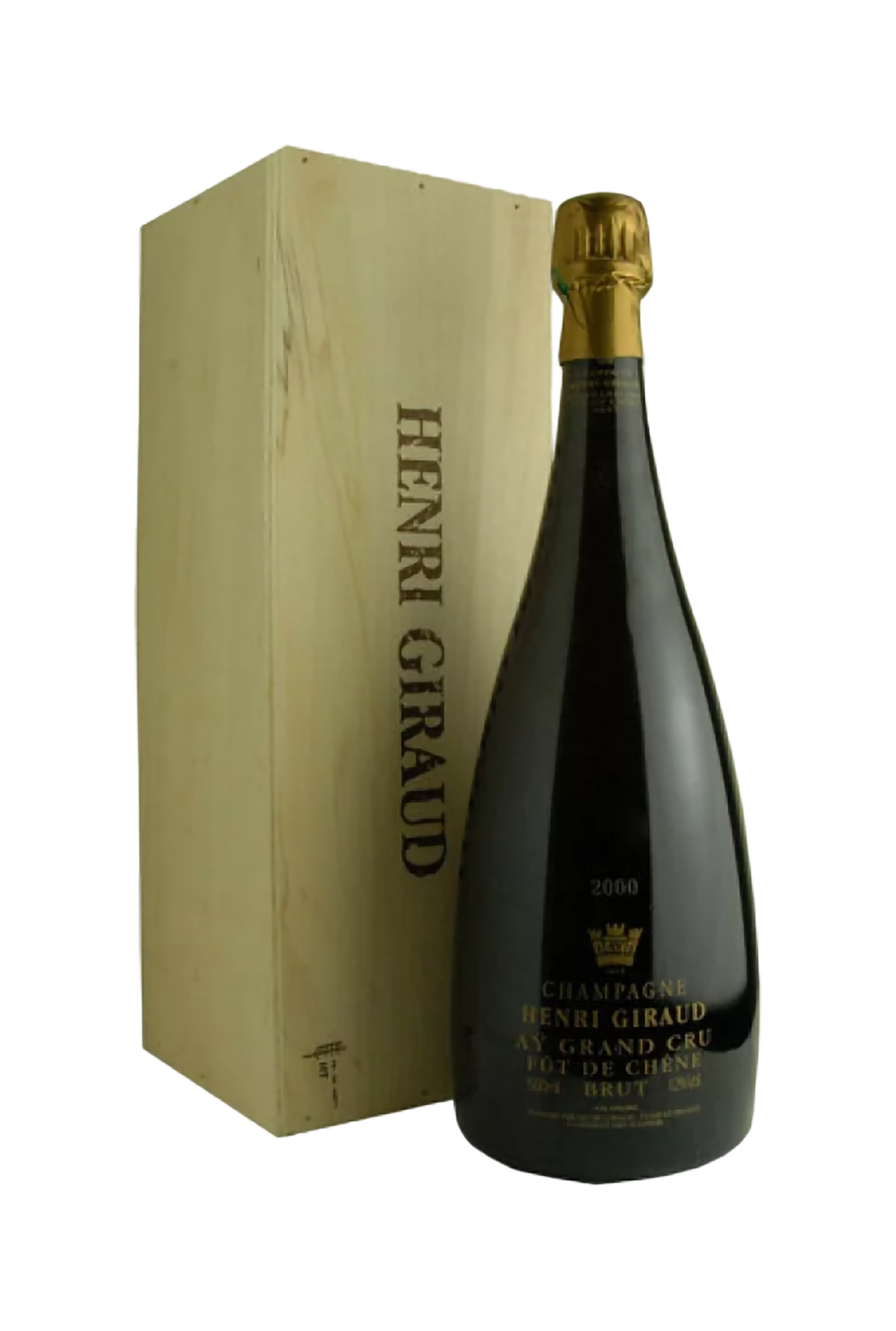 2000 Henri Giraud Fut de Chene Ay Grand Cru Brut Gift Box Magnum