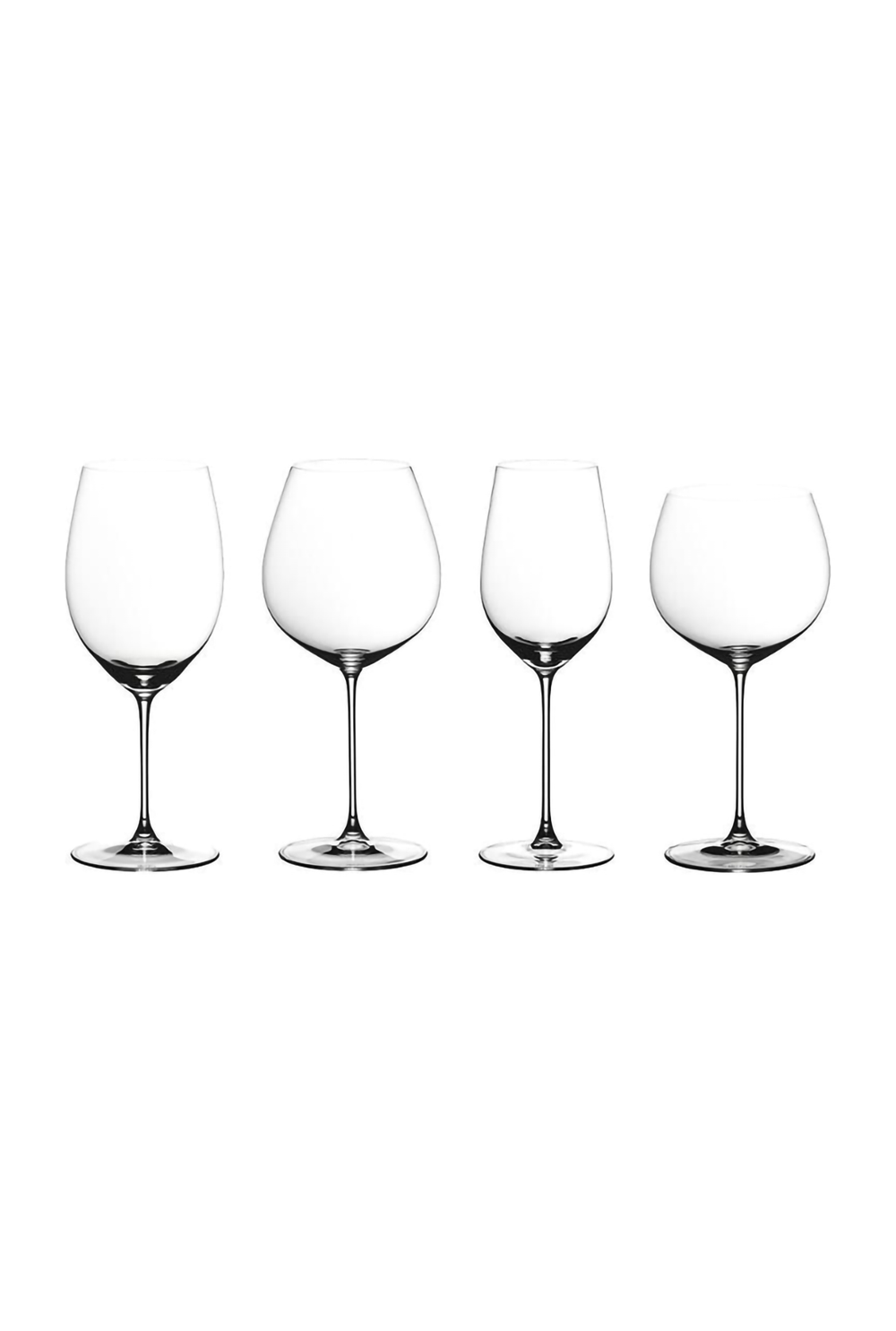 Riedel Veritas Tasting Set (Cabernet/Old World Pinot Noir/Oaked Chardonnay/Riesling)