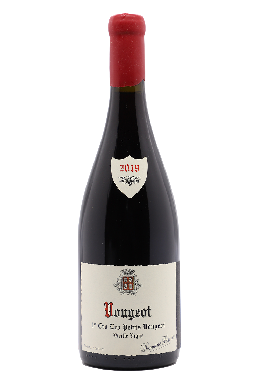 2019 Domaine Fourrier Vougeot 1er Cru Les Petits Vougeot Vieille Vigne